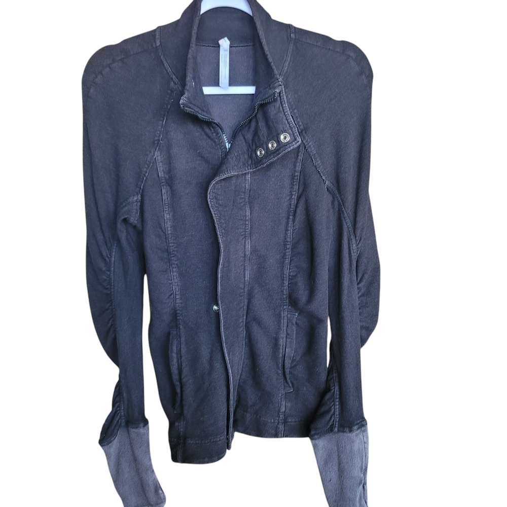 Free People Movement  Small Black Jacket